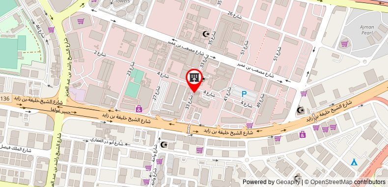 Bản đồ đến Khách sạn OYO 365 Marhaba Residence Apartments