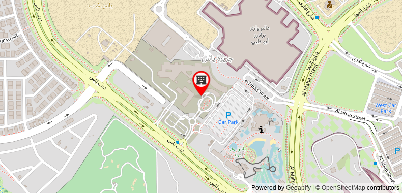 Bản đồ đến DoubleTree by Hilton Abu Dhabi Yas Island Residences