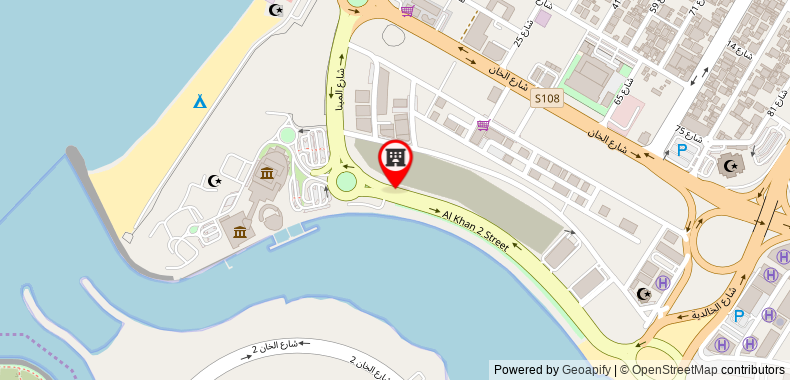 Bản đồ đến Khách sạn Emirates Stars Apartments Sharjah