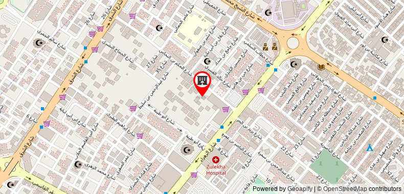 Bản đồ đến Khách sạn Al Rawdha Flats