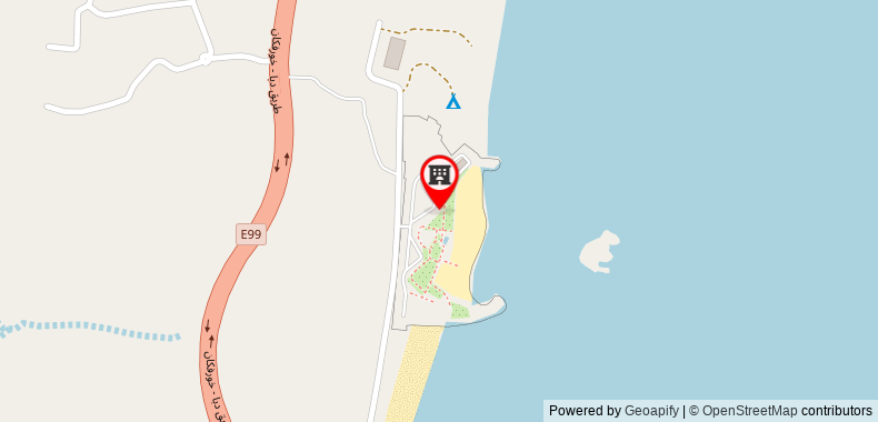 Bản đồ đến Khách sạn Sandy Beach & Resort