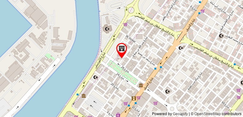 Bản đồ đến Khách sạn OYO 247 Host Palace apartment