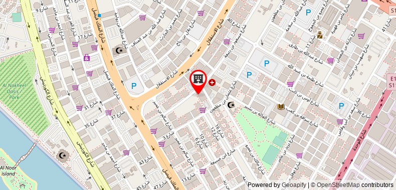 Bản đồ đến Khách sạn Basma Residence Apartments
