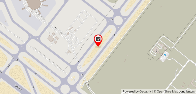 Bản đồ đến Aerotel Abu Dhabi Terminal 1