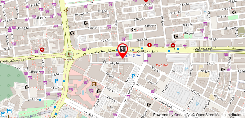 Bản đồ đến Khách sạn OYO 101 Click