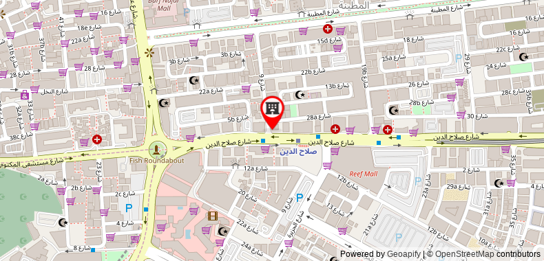 Bản đồ đến Khách sạn Royal Falcon