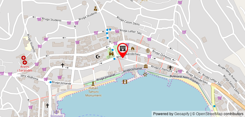 Illyrian Boutique Hotel on maps