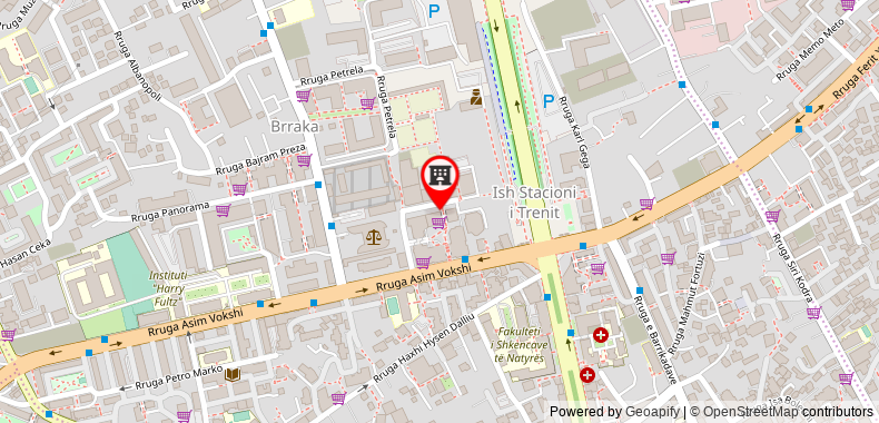 VH Premier AS Tirana Hotel on maps