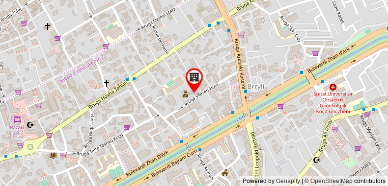 ART Hostel and Apartments on maps