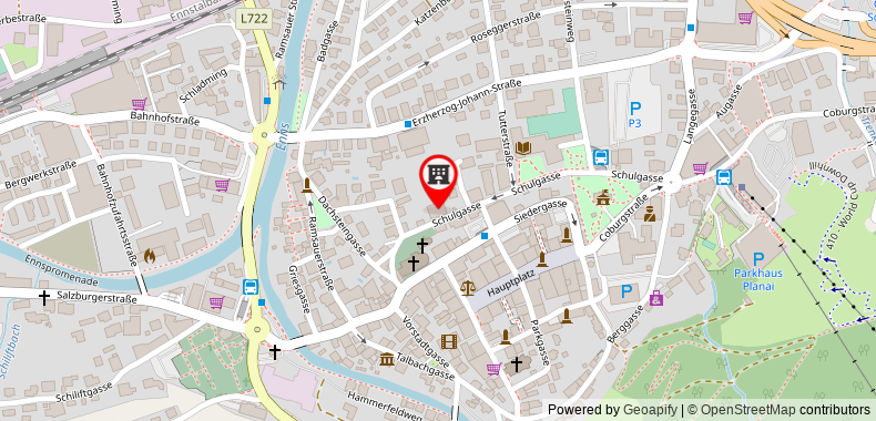 Bản đồ đến Khách sạn Stadttor