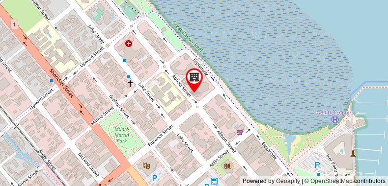 DoubleTree by Hilton Cairns on maps