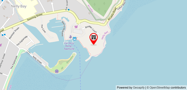 Grand Mercure Apartments Magnetic Island Hotel on maps