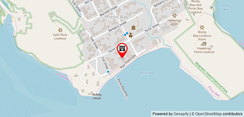 Bản đồ đến Picnic Bay Apartments Unit 3