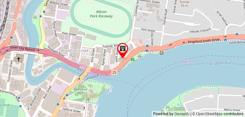 Bản đồ đến View Brisbane