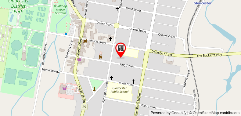 Bản đồ đến King Street Boutique Motel