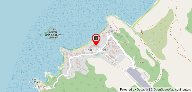 在地图上查看Lizard Island Resort - All Inclusive