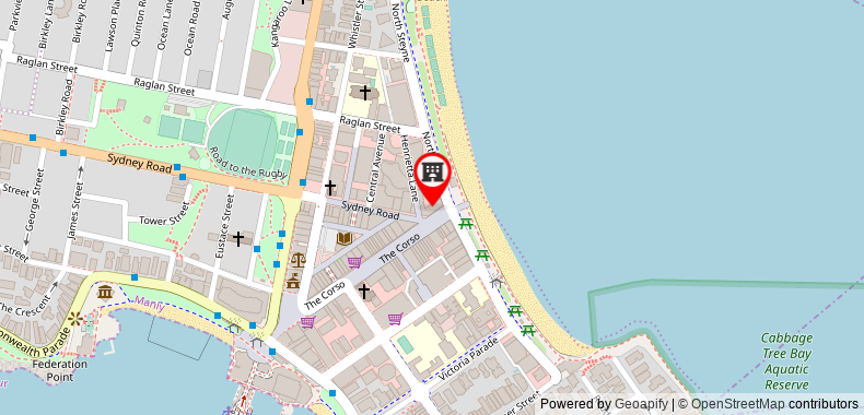 Stay at Hotel Steyne on maps
