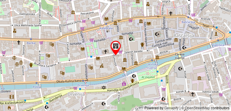 Boutique Hotel Central on maps