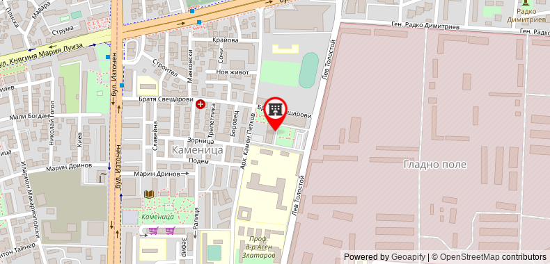 Bản đồ đến Khách sạn Imperial Plovdiv, a member of Radisson Individuals