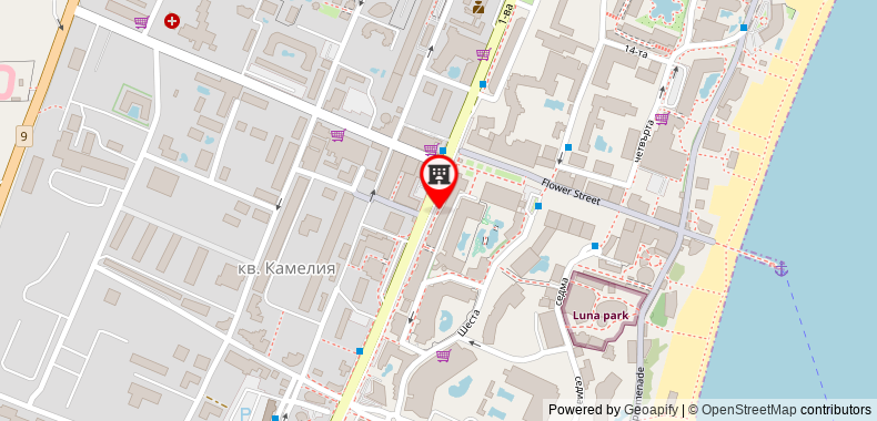 Boulevard Boutique Hotel on maps