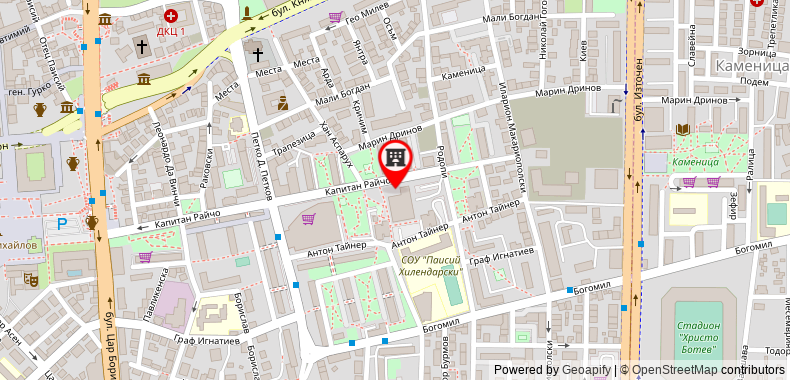 The Emporium Plovdiv MGallery Hotel Collection on maps