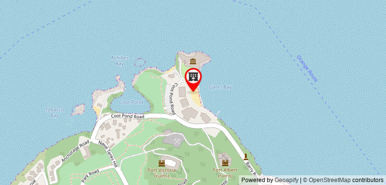 The St. Regis Bermuda Resort on maps