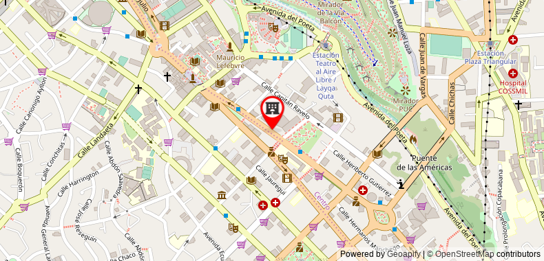 在地图上查看利爾廣場會議中心及酒店