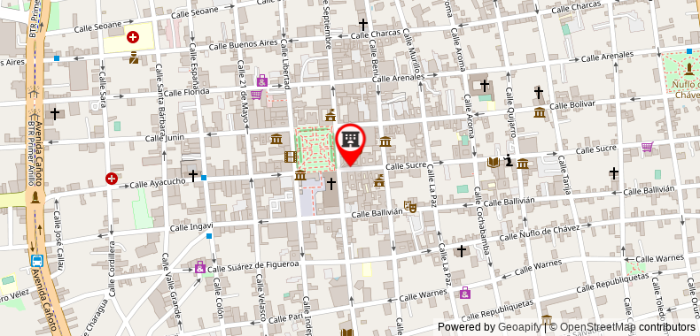 Bản đồ đến Khách sạn Senses Boutique Plaza