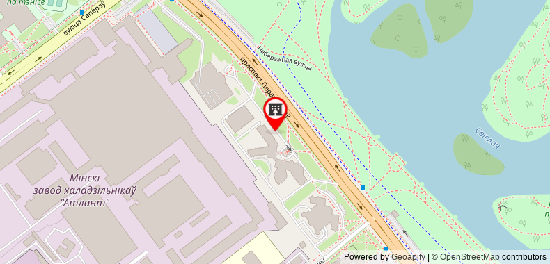 Victoria Hotel & Business centre Minsk on maps