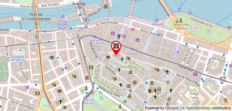 Hotel Central on maps