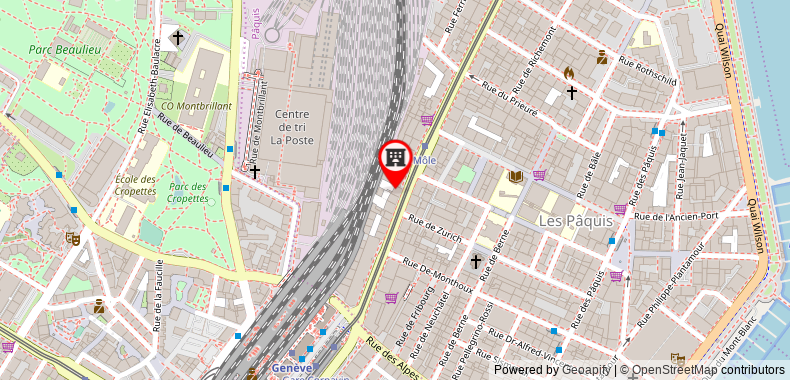 Auteuil Manotel Hotel on maps