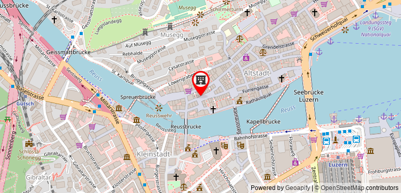 Altstadt Hotel Krone on maps