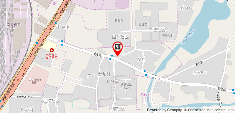 Bản đồ đến Jinjiang Inn Nanchang Metro Supermarket