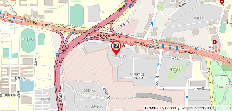 Bản đồ đến Khách sạn Huashi