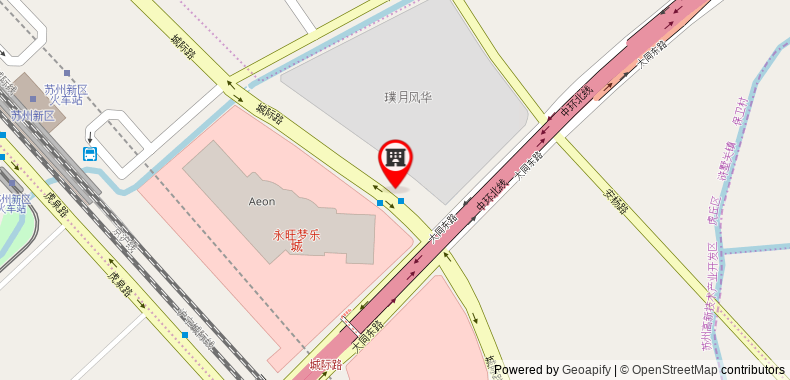 Holiday Inn Suzhou Huirong Plaza on maps