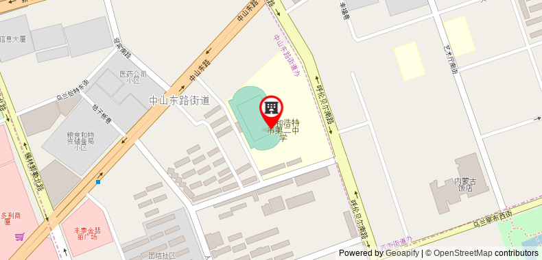 Bản đồ đến 7Days Inn Hohhot Xinhua Square