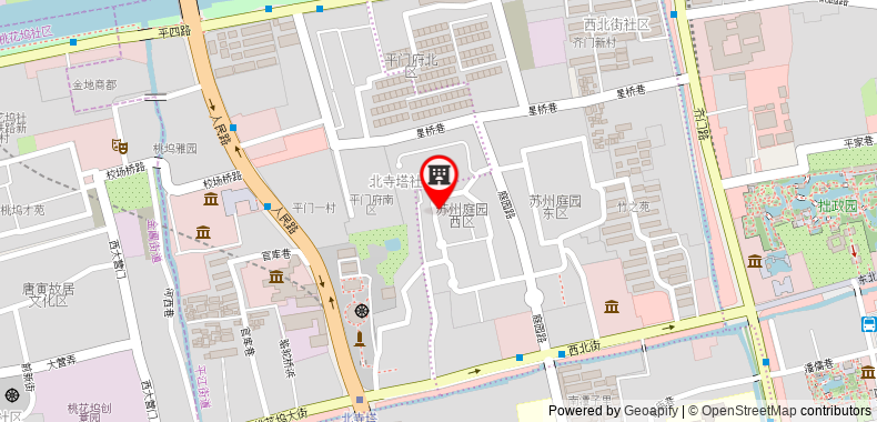 GreenTree Inn Suzhou Railway Station South Square Humble Administrator's Garden Business Hotel on maps