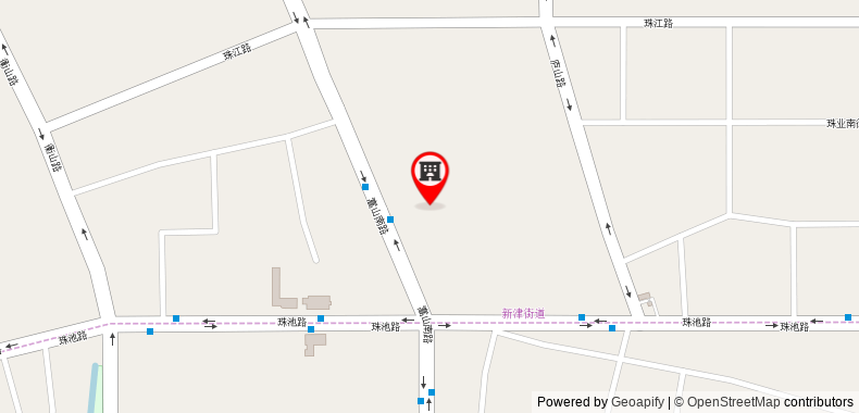 Bản đồ đến 7 Days Inn Shantou Pearl River Road Branch