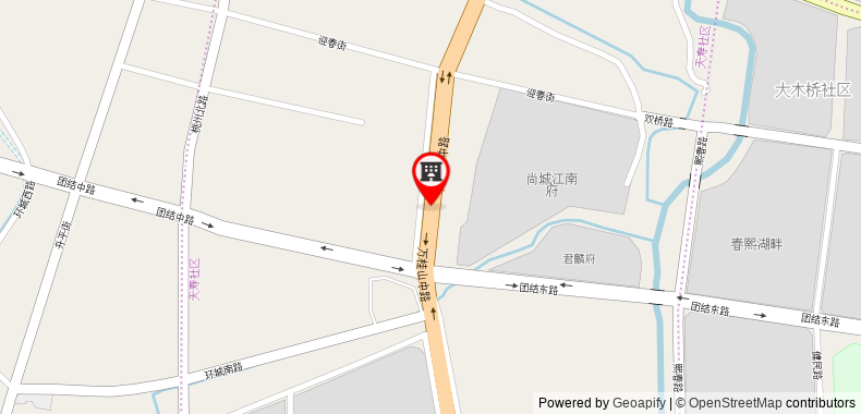 Bản đồ đến Khách sạn Jun Anhui Xuancheng Guangde County Hengshan Nan Road Shengshibinhe