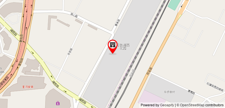 Bản đồ đến Khách sạn Jun Changchun Lvyuan District Huxi Road