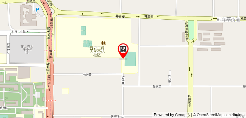 Jianguo Hotel on maps