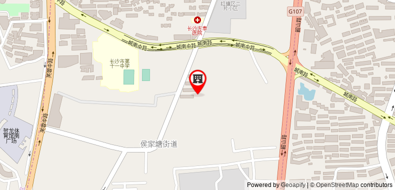 Bản đồ đến Jinjiang Inn Changsha Helong Stadium