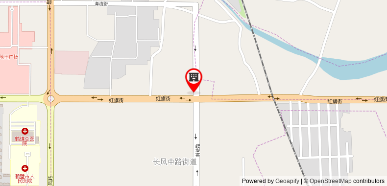 Bản đồ đến Khách sạn Hanting Hebi Shancheng Mall