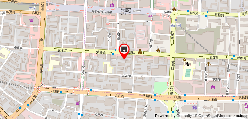 Bản đồ đến Khách sạn Kunyi Boutique Lanzhou Yongchang Road Branch