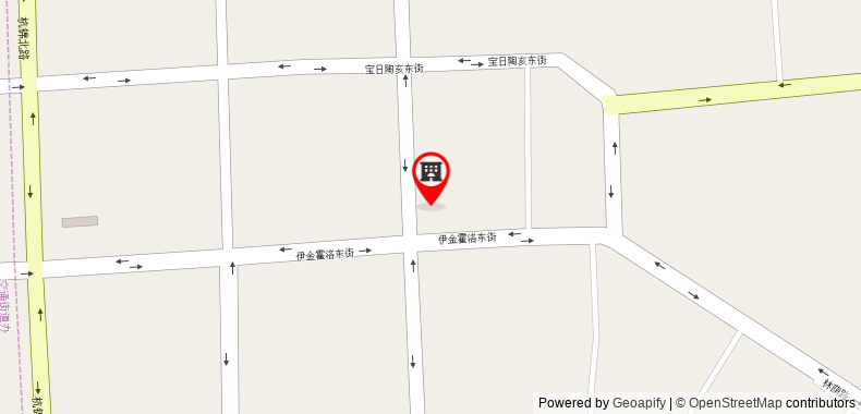 Bản đồ đến Khách sạn Hanting Ordos Dongsheng Shopping Mall