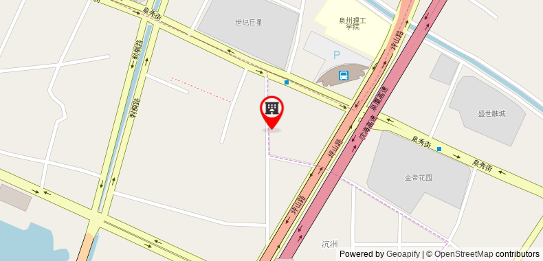 Bản đồ đến Khách sạn C&D Quanzhou