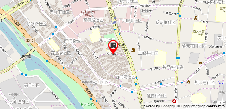 Bản đồ đến Jinjiang Inn Nanchang Chuanshan Rd.