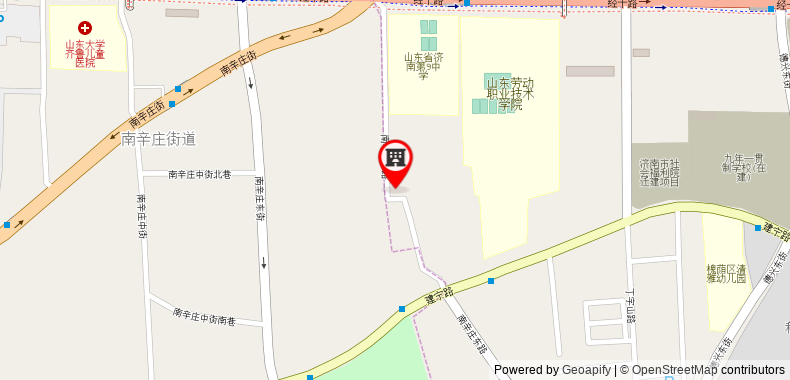Thank Inn Hotel Shandong Jinan Qilu Children Hospital on maps