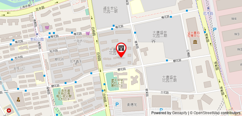 在地图上查看350平方米4臥室別墅 (陸家嘴上海新國際博覽中心) - 有3間私人浴室