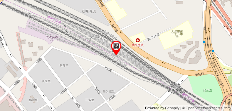 Bản đồ đến Khách sạn Ibis Tianjin Railway Station